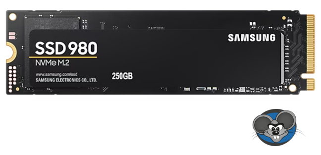 SAMSUNG  SSD 980 NVMe M.2  250 Go