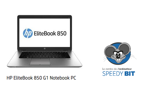 Portable reconditionné HP EliteBook 850 G1 4 ième gén.