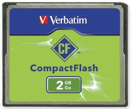 Carte mémoire - COMPACT FLASH 2GB VERBATIM