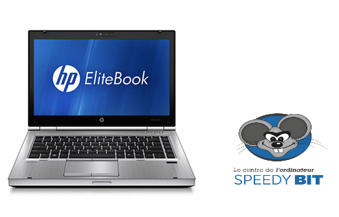 Portable reconditionné HP Elitebook 8470p I5-3ième gén.